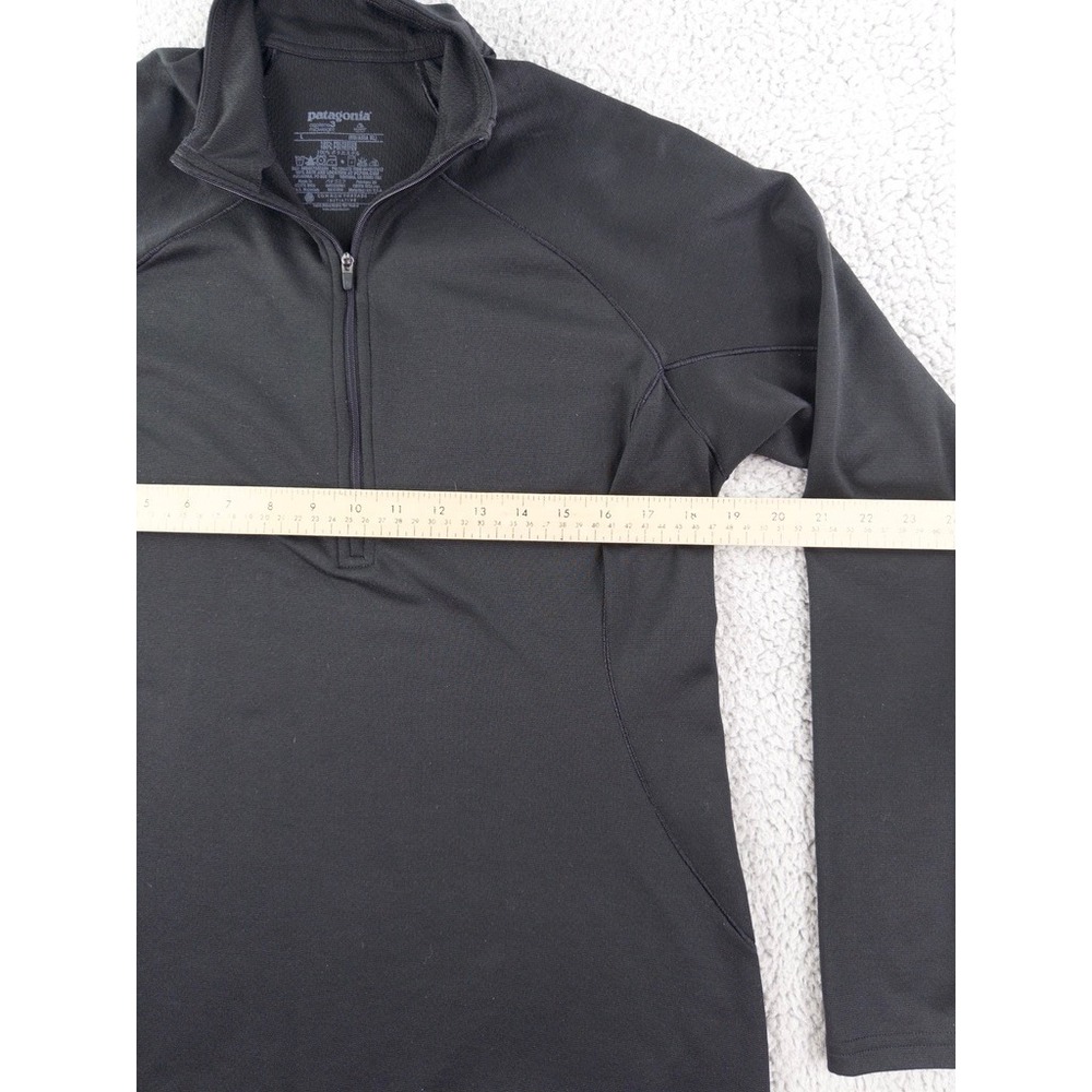 Patagonia Womens Baselayer Black L Capilene 3 Midweight Long Sleeve Top Outdoor - Picture 5 of 6